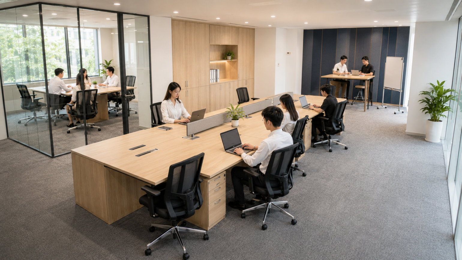 Bố Trí Văn Phòng 40m2: 3 Kịch Bản Cho 3 Kiểu Doanh Nghiệp Khác Nhau